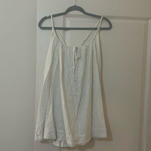 White Free People Rae mini dress! XS